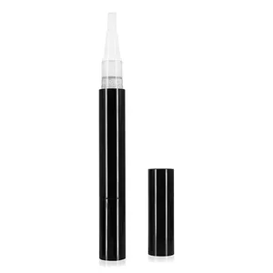 Wholesale High-quality Professional Black Aluminum Shell 2ML Teeth Whitening Gel Pen Custom Brand