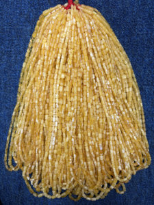 Rosario in Ambra Naturale Russa da 6 a 10 mm, Misto Semi-Trasparente, Ambra Color Miele e Bianco Latte per Misbaha Tasbih Mediorientale - Product Image 1