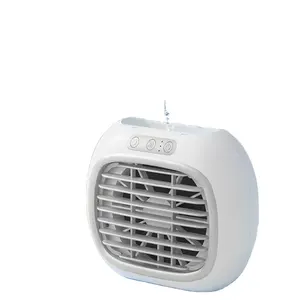 夏季最畅销的空气冷却器便携式水空调风扇，3合1空气风扇冷却器加湿器净化器个人迷你风扇