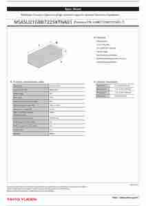 Multilayer <b>Ceramic</b> <b>Capacitor</b> MSASU21GBB7225KTNA01/UMK212BB7225KG-T Noise Absorption Characteristics - Product Image 6