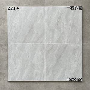 Carreaux antidérapants en ciment émaillé mat antique 400*400mm Texture de pierre rustique moderne pour intérieur pour <span class=keywords><strong>sol</strong></span> de salle de bain balcon - Product Image 4