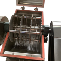 Broyeur à marteaux en acier inoxydable 304, machine de broyage à sec haute efficacité pour les épices, les céréales et l'industrie chimique