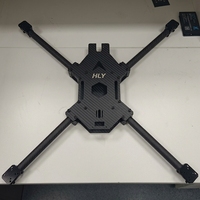 Kit de châssis de drone FPV en fibre de carbone 3K de type X de 13 pouces, empattement de 539 mm, accessoires de châssis de quadricoptère longue portée