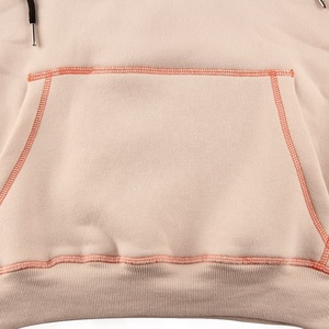 Sudadera de algodón con capucha para <span class=keywords><strong>hombre</strong></span> y mujer, jersey de gran tamaño personalizado de lana pesada Premium - Product Image 4