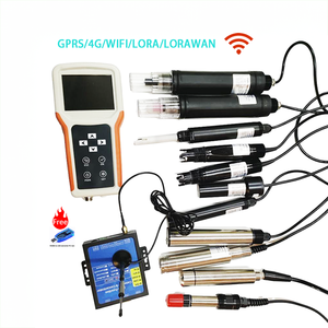 เซ็นเซอร์วิเคราะห์น้ำแบบไร้สาย RS485 GPRS 4G Wifi Lorawan รองรับหลายพารามิเตอร์ PH EC ORP แอมโมเนีย อุณหภูมิ - Product Image 1