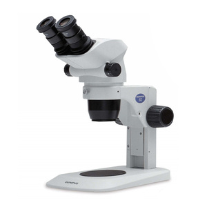 Olympus SZ51 Industrial Stereo Microscope with <b>LED</b> <b>Ring</b> <b>Light</b> for Bright Uniform Illumination on Opaque Samples - Product Image 1