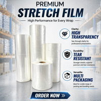 Film d'emballage pour boissons à haute vitesse, certifié FDA, résistant aux perforations, rouleau thermique POF anti-déversement pour les lots de bouteilles de lait de petit-déjeuner