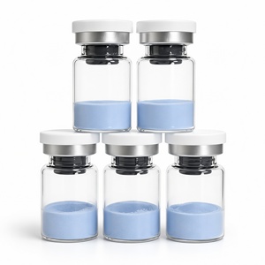 Venta al por mayor de fábrica: Materia prima en polvo liofilizado de GHK-Cu Copper Tripeptide-1 de grado cosmético CAS 89030-95-5 - Product Image 1