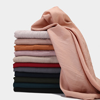 Zifeng OEM Turban en coton et lin crypté uni, style rétro, châle turban, accessoires pour femmes, automne et hiver