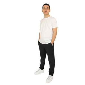 Pantalones para Hombre NMS41006PA Azul Corte Regular Ropa Casual - Product Image 4