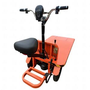 Autocarro elettrico con cassone ribaltabile a spinta manuale con motore piatto auto da trasporto/mini carrello di sollevamento elettrico/triciclo cargo prezzo - Product Image 3