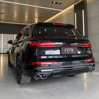Diffuseur arrière pour Audi Q7, mise à niveau vers RSQ7 2019-2024