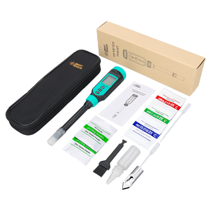 Pengukur penetrasi <span class=keywords><strong>pH</strong></span> makanan & tanah, <span class=keywords><strong>pH</strong></span> Tester makanan profesional 4 in 1 untuk Adonan daging roti sayuran saus buah semi-solid - Product Image 6