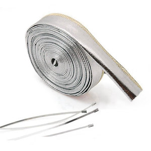 ADDCO EPMAN Gaine de protection thermique de 10 mètres, gaine isolante pour câbles, tuyau, enroulement, tube, diamètre intérieur 10 mm, 12 mm, 15 mm, 20 mm, EP-WRGZ - Product Image 1