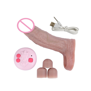 Funda Vibradora de Silicona Realista para Pene, Control por Aplicación Inteligente, Interacción a Larga Distancia, Juguete de Placer Masculino - Product Image 3