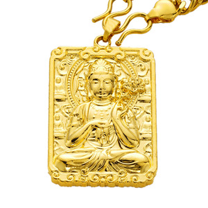 <span class=keywords><strong>Collana</strong></span> con Pendente Buddha Vintage Placcato in <span class=keywords><strong>Oro</strong></span> Giallo 24k per <span class=keywords><strong>Uomo</strong></span>, con <span class=keywords><strong>Catena</strong></span> Classica alla Moda, Regalo Perfetto per Uomini e Donne - Product Image 6