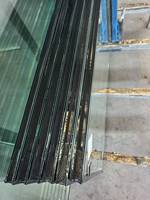Panel Kaca Tempered Kedap Suara ZRG Double Glazing untuk Fasad Bangunan, Dinding Tirai Datar, Penggunaan Luar Ruangan, Garansi 2 Tahun