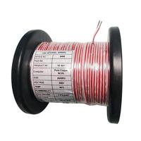 Fil plat double en PVC Runqi Wire UL2468 18AWG/20AWG/22AWG/24AWG/26AWG