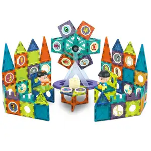 Stam Educatieve Magie Magnetische Blokken Speelgoed Multi-Stijl 3d Puzzel Magnetische Bouwsteen Set Speelgoed Diy Constructie Assemblage Speelgoed