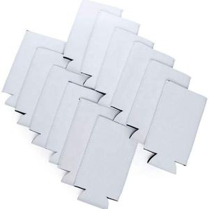 Support de bouteille de bière personnalisé par sublimation, porte-bouteille isotherme promotionnel vierge en néoprène, refroidisseur de canettes - Product Image 2