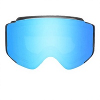 Lunettes anti-buée double couche avec monture TPU à fixation magnétique Japon-Corée, coupe-vent, logo personnalisé, best-seller transfrontalier OEM/ODM