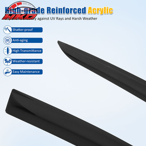 Viseras para Ventanas de Estilo Discreto con Adhesivo para Audi Q5 18-24 SQ5, Deflectores de Lluvia - Product Image 5