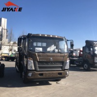 Camion de fret d'occasion 4x2 4x4 HOWO 100 CV, capacité de charge 3, 5, 8, 10 tonnes, camionnette légère à ridelles latérales, mini-camion, camionnette légère