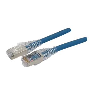 Cable de parche Delgado, SSTP Cat6, certificado, de alta calidad