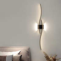 Applique murale intérieure en fer de haute qualité avec télécommande, LED IP65 pour usage domestique et professionnel