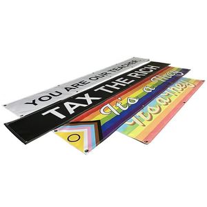 13 oz PVC Vinyl Custom Printed Full Color <b>Banner</b> for Promotional Flags and <b>Banners</b> - Product Image 3