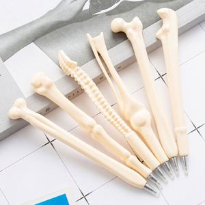 Stylo bille en plastique 1,0 mm avec logo personnalisé pour étudiants et professionnels de la santé, design unique en forme d'os - Product Image 3