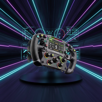 Volant de course MOZA Vision GS VGS avec écran tactile de 2,85 pouces, levier de vitesses à pagaie, compatible avec MOZA et les bases DD de tiers