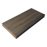 Revêtement de terrasse extérieur en PVC rainuré ignifuge, antidérapant, PVC-ASA, imperméable, solide