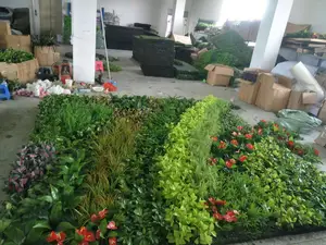 مصنعو الحوائط الخضراء مصنوعون من مصنوعي الجدار الأخضر وحدة الجدار الأخضر للحديقة الرأسية - Product Image 4