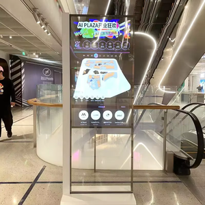 ป้ายดิจิตอลและจอแสดงผล <span class=keywords><strong>OLED</strong></span> โปร่งใสขนาด55นิ้วหน้าจอสัมผัส4K หน้าจอสัมผัสบางพิเศษป้ายดิจิตอลและการแสดงผล - Product Image 2