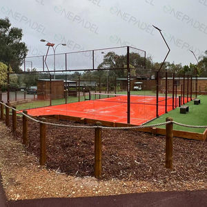 Nuevo Diseño Expert Maker Oneness Modelo A-06 Cancha de Pádel de Red Grande de 10x20m Césped Profesional % Galvanizado en Caliente 120x120x3.2mm - Product Image 5