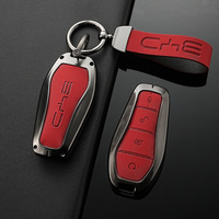 Coques de clés de voiture rétro en alliage de zinc BYD pour Dolphin, Song Plus, Qin DM-i, Han EV, Yuan Pro, Tang, Seal 06 et Seagull