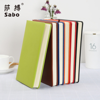 Carnet de notes A5 personnalisé avec logo, en PU, couverture rigide, reliure cousue, pour une sensation agréable