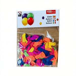 Palloncini d'acqua Erpsl, 100 pezzi, confezione da 12, articoli per feste - Product Image 3