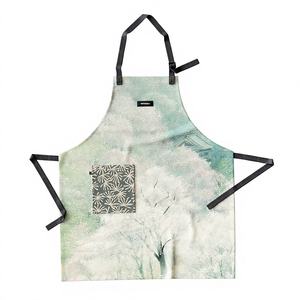 Delantales de Cocina Personalizados, Reutilizables, Lavables, sin Mangas, <span class=keywords><strong>para</strong></span> Adultos, Mezcla de Algodón y Lino, <span class=keywords><strong>para</strong></span> Uso <span class=keywords><strong>en</strong></span> Comercios de Alta Gama - Product Image 3