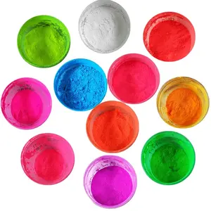 Polvere fluorescente fosfori pigmento al neon fluorescente utilizzato per inchiostro e vernice