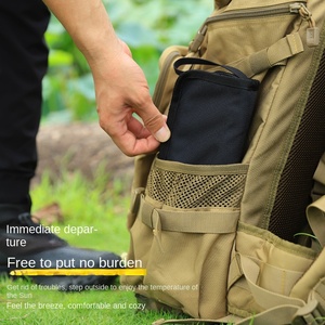 Ultra-Light Aluminum <b>Mini</b> Pocket Camping Stool with Carry <b>Bag</b> Oxford Fabric Folding Seat Weighing Only - Product Image 1