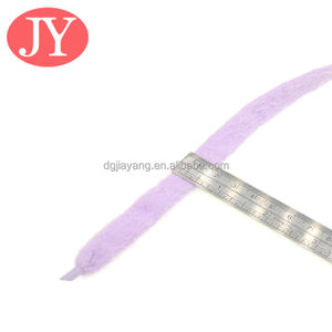 Tali sepatu olahraga beludru mewah ungu poliester datar 8mm/10mm dengan ujung plastik olahraga kasual untuk Aksesori tali sepatu pasangan - Product Image 3