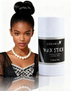 Best hair wax stick Etiqueta Privada cabello <span class=keywords><strong>roto</strong></span> acabado cabello cera stick - Product Image 6