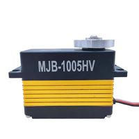 MJB-1005HV Servomoteur numérique sans balais à profil bas haute efficacité 180 kg 12 V 0,12 s/60 °   Servomoteur entièrement métallique durable pour jouets RC