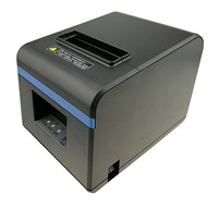Murah Xprinter 80Mm POS Penerimaan Printer Thermal Usb Lan Printer Pemotong Otomatis untuk Supermarket Dapur Kasir Tagihan