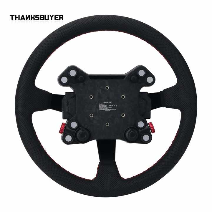 Simagic Rally Wheel Simagic Neo X-330R X-350W X-310G Leather Racing Wheel Classic Red Ring ...
