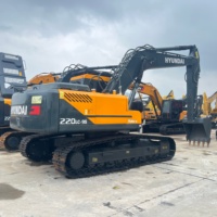 Excavatrice Hyundai 220LC-9S d'occasion à prix avantageux, hydraulique sur chenilles, R220lc-9s 220 à vendre à bas prix