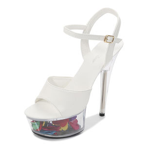 Chaussures à talons hauts emplois zapatos de femmes <span class=keywords><strong>pole</strong></span> dance party décapant talons sandales pour femmes et dames plate-forme chaussures femmes - Product Image 3
