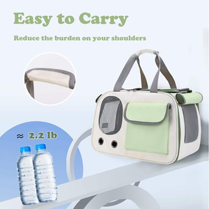 Grand Sac de Transport Pliable en Maille Respirante pour Animaux de Compagnie, Sac à Dos en Fer pour Chiens de Petite et Moyenne Taille, Sac de Transport Confortable pour Chats - Product Image 4